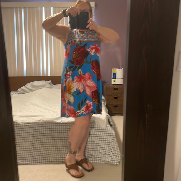 Spring/summer sleeveless dress by Desigual. Size L. NWT. - Picture 1 of 5